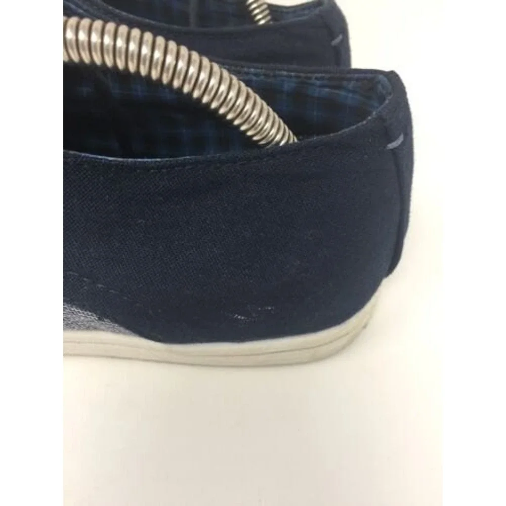 Ben Sherman Men's Blue Canvas Low Top Lace Up Sneakers Shoes Size 7